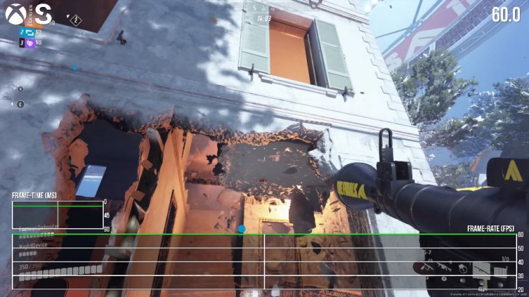 Xbox series s frame-rate test